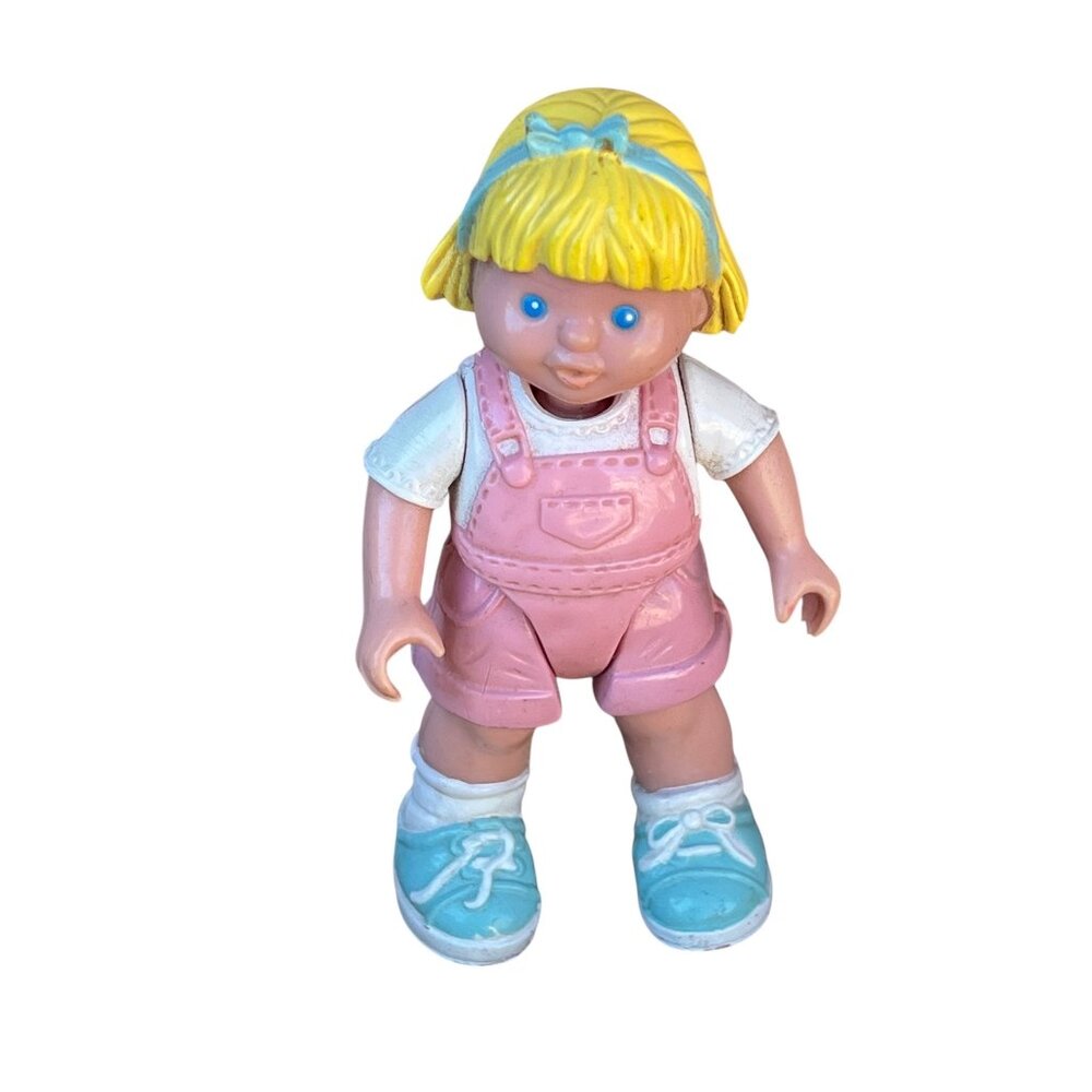 Fisher Price Sweet Treats Townhouse Dollhouse Mansion Dad Little Sister Bed - Picture 5 of 16